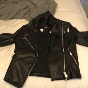 leather jacket